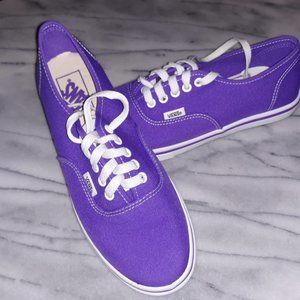 New Vans Authentic Lo Pro Purple Unisex Sneakers